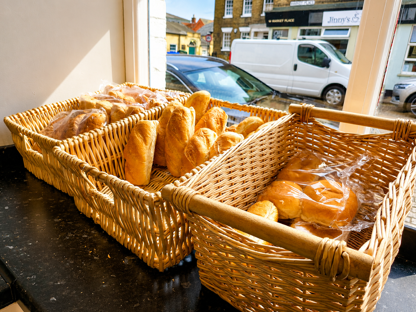Crusty bread